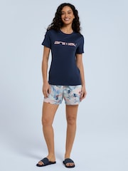 Animal Blue Womens Latero Swim T-Shirt - Image 2 of 8