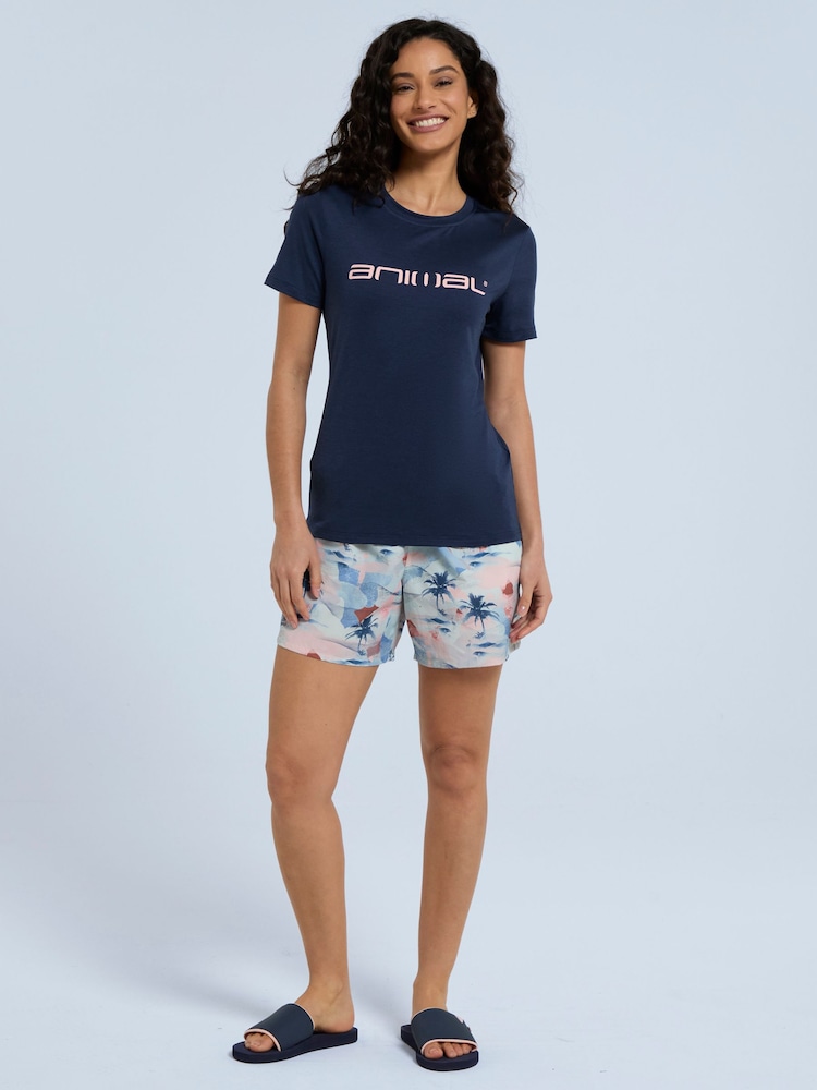 Animal Blue Womens Latero Swim T-Shirt - Image 2 of 8