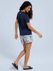 Animal Blue Womens Latero Swim T-Shirt - Image 3 of 8