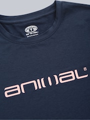 Animal Blue Womens Latero Swim T-Shirt - Image 7 of 8