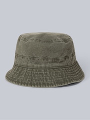Verde claro - Sombrero de pescador 100 % algodón Sean de Animal - Imagen 2 de 5