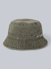 Verde claro - Sombrero de pescador 100 % algodón Sean de Animal - Imagen 4 de 5