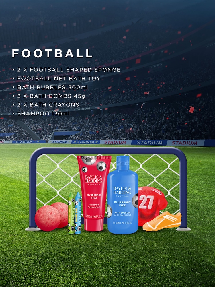 Baylis & Harding Football Kick Off Bath Kit Gift Set - Image 2 of 5 Baylis & Harding Football Kick Off Bath Kit Gift Set - Image 2 of 5