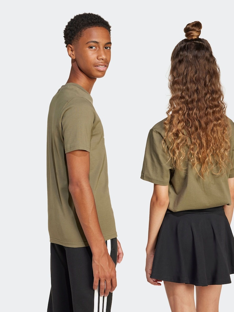adidas Green 100% Cotton Photo Graphic T-Shirt - Image 6 of 8
