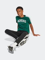 Verde - Camiseta 100% algodón universitaria de adidas - Imagen 4 de 8