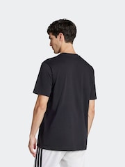adidas Black Camo Shape 100% Cotton Graphic T-Shirt - Image 6 of 10