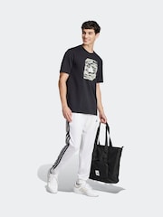 adidas Black Camo Shape 100% Cotton Graphic T-Shirt - Image 7 of 10