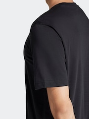 adidas Black Camo Shape 100% Cotton Graphic T-Shirt - Image 9 of 10