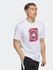 adidas Camo Shape Graphic 100% Cotton T-Shirt - Slika 3 iz 6