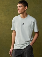 Grau - adidas City Escape Space Graphic 100% Cotton T-Shirt - Bild 1 von 10