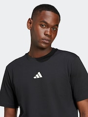 Schwarz - adidas City Escape Space Graphic 100% Cotton T-Shirt - Bild 5 von 7