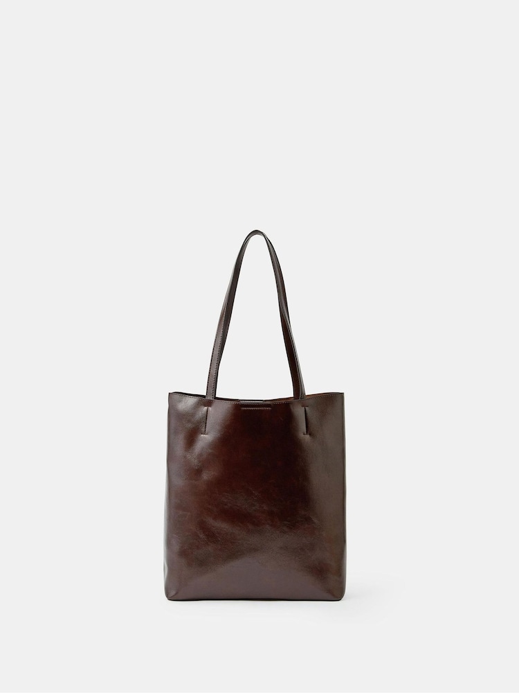 Accessorize Faux Leather velika/vrečasta torba Torba - Slika 2 iz 3