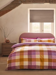 Check Duvet Cover and Pillowcase Set - Imagem 1 de 5