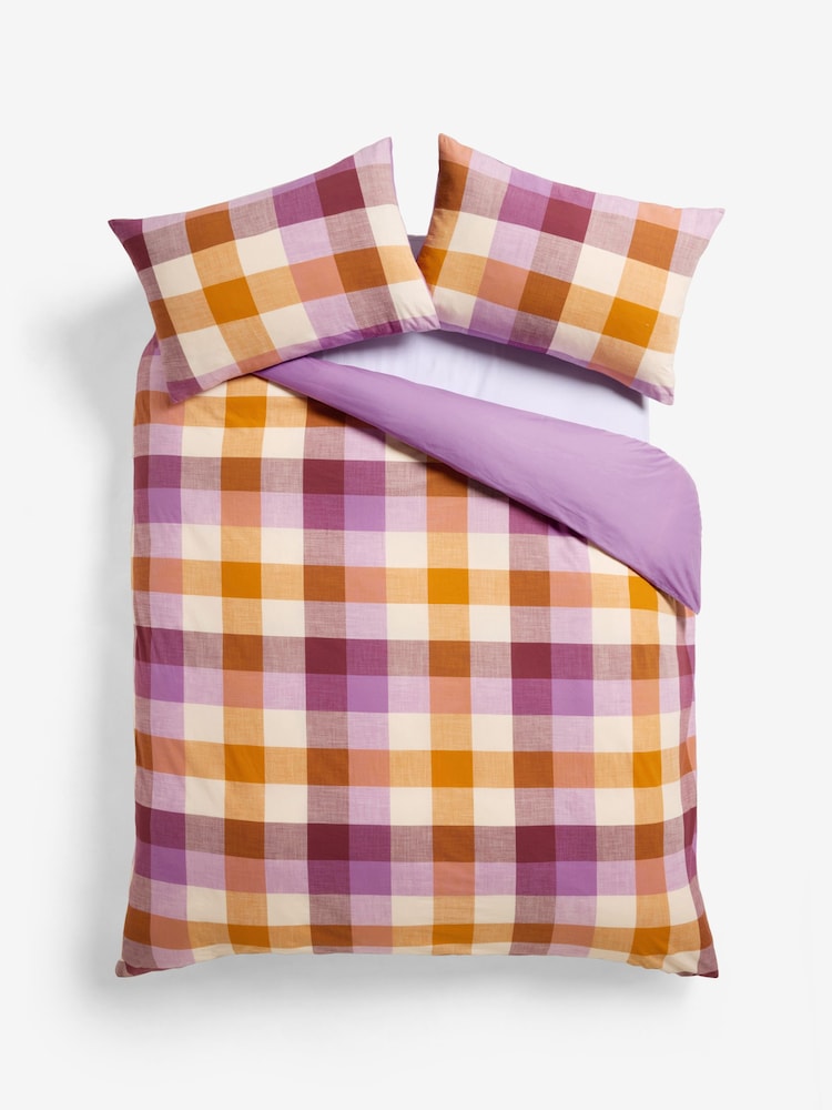 Check Duvet Cover and Pillowcase Set - Imagem 5 de 5