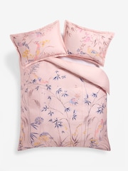 300 Thread Count Sateen Oriental Floral Duvet Cover and Pillowcase Set - Изображение 2 из 5