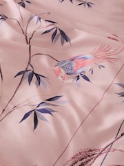 300 Thread Count Sateen Oriental Floral Duvet Cover and Pillowcase Set - Изображение 5 из 5
