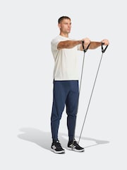 adidas Blue D4t Hybrid Joggers - Image 3 of 6