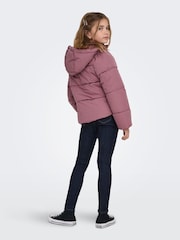 Only Kids NA MAY Zip Through Hooded Puffer Coat - Larawan 2 ng 5