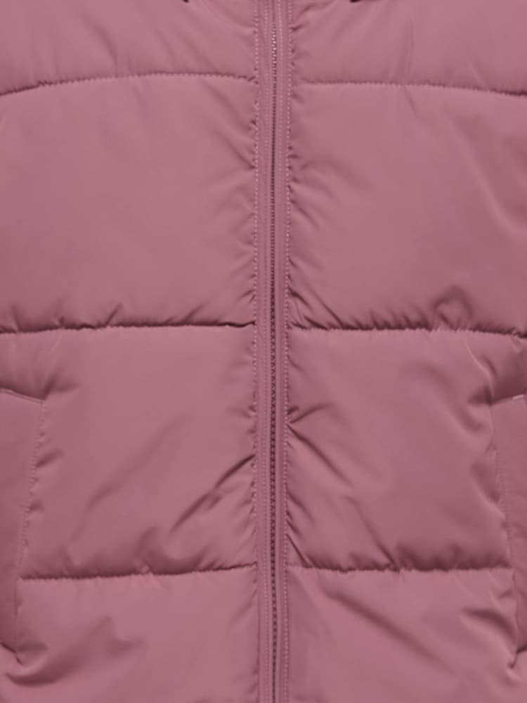 Only Kids NA MAY Zip Through Hooded Puffer Coat - Larawan 5 ng 5