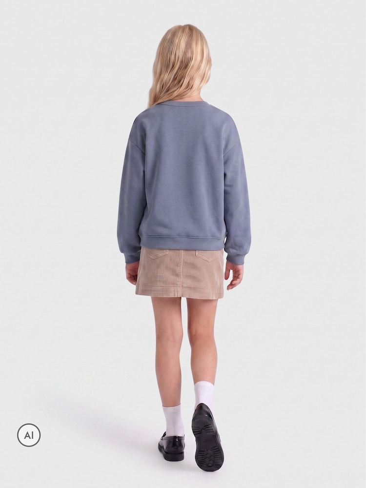Only Kids חצאית קורדרוי מכופתרת בגזרה גבוהה - תמונה 2 מתוך 6 Only Kids חצאית קורדרוי מכופתרת בגזרה גבוהה - תמונה 2 מתוך 6