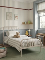 Cream Piper Bobbin Metal Bed Frame - Image 1 of 4