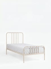 Cream Piper Bobbin Metal Bed Frame - Image 4 of 4