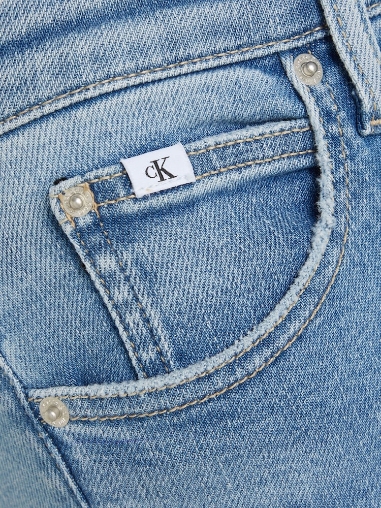 Vaqueros de tiro alto muy ajustados con diseño hasta el tobillo de Calvin Klein - Imagen 7 de 7