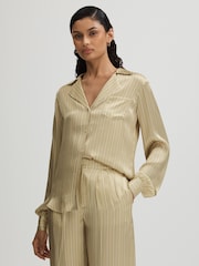 Paige Silk Striped Shirt - Image 1 of 5