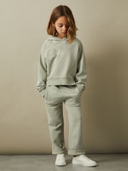 Reiss Kate Garment Dyed Cotton Hoodie - Imagen 3 de 4
