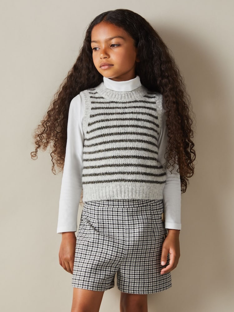 Reiss Venus Alpaca Blend Striped Vest - Imagen 1 de 4 Reiss Venus Alpaca Blend Striped Vest - Imagen 1 de 4