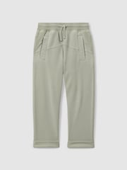 Reiss Sage Kate 4-9 yrs Garment Dyed Cotton Joggers - Image 2 of 4