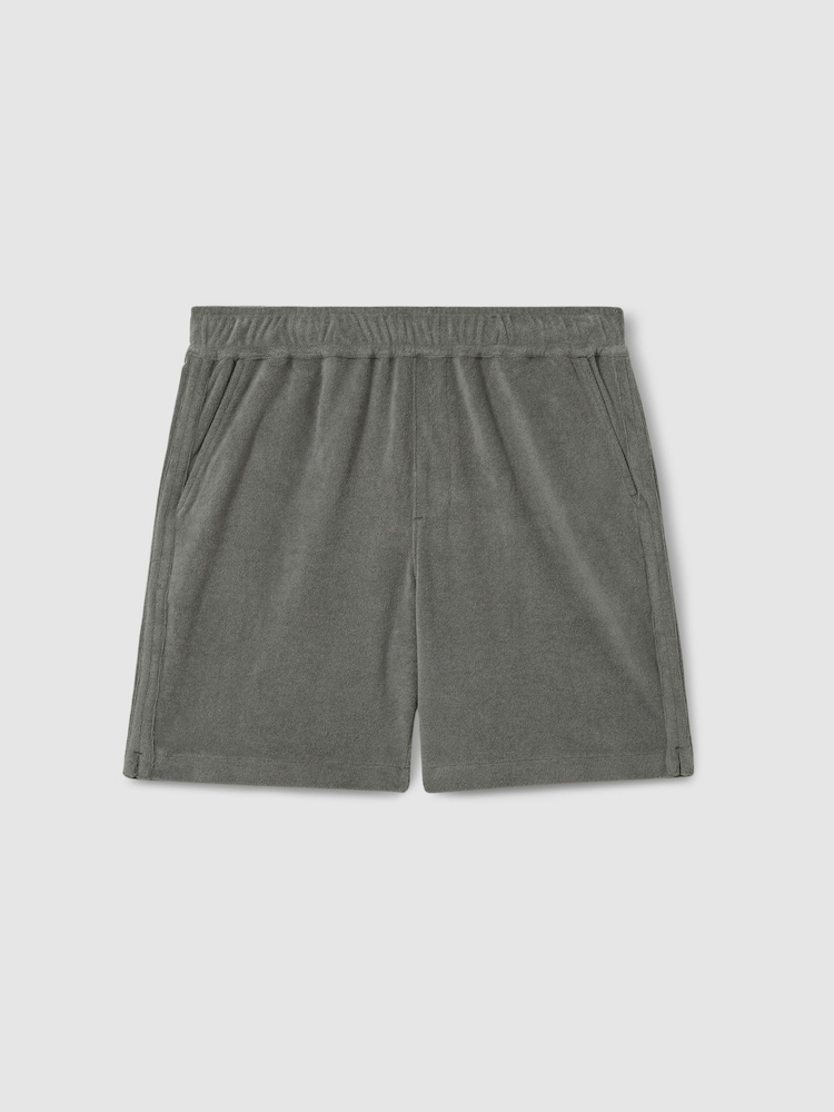 Gris - Paige Terry Drawstring Shorts - Imagen 2 de 6 Gris - Paige Terry Drawstring Shorts - Imagen 2 de 6