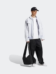 adidas Originals White Trefoil Essentials 100% Cotton T-Shirt - Image 3 of 6