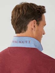 Hackett Mens Slim Logo Polo Shirt - صورة 5 من 6