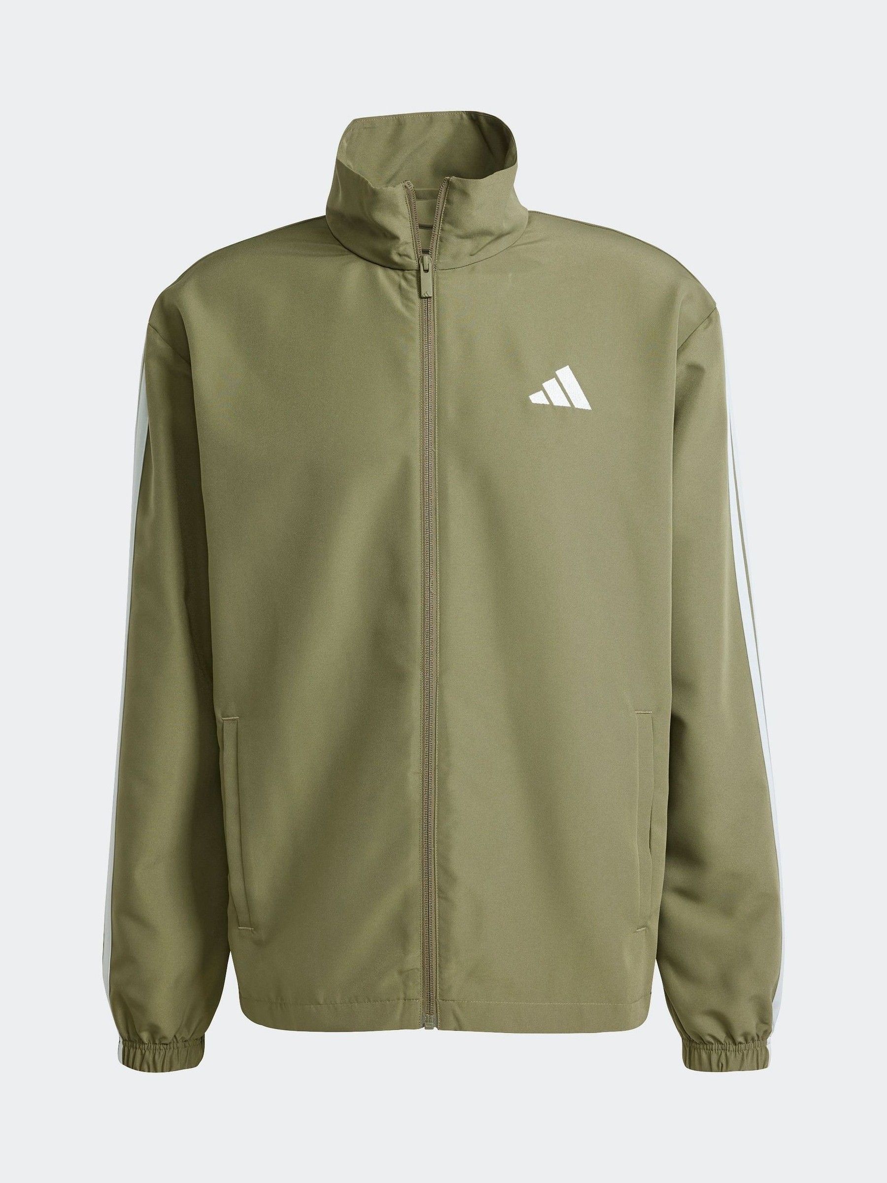 adidas トラックジャケット SST　カーキ　ベージュ　スリーストライキプス Next：日本 グリーン - adidas Sportswear ベーシック 3