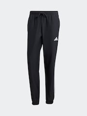 črna - adidas Sportswear Basic 3-črtast; progast Tkana trenirka - Slika 8 iz 8