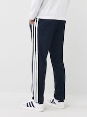 adidas Black Regular Fit 3-Stripes Tricot Open Hem Track Joggers - Image 3 of 5