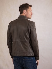 Lakeland Leather Brown Warwick Leather Jacket - Image 8 of 9