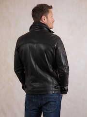 Lakeland Leather Black Gosforth Leather Jacket - Image 4 of 9