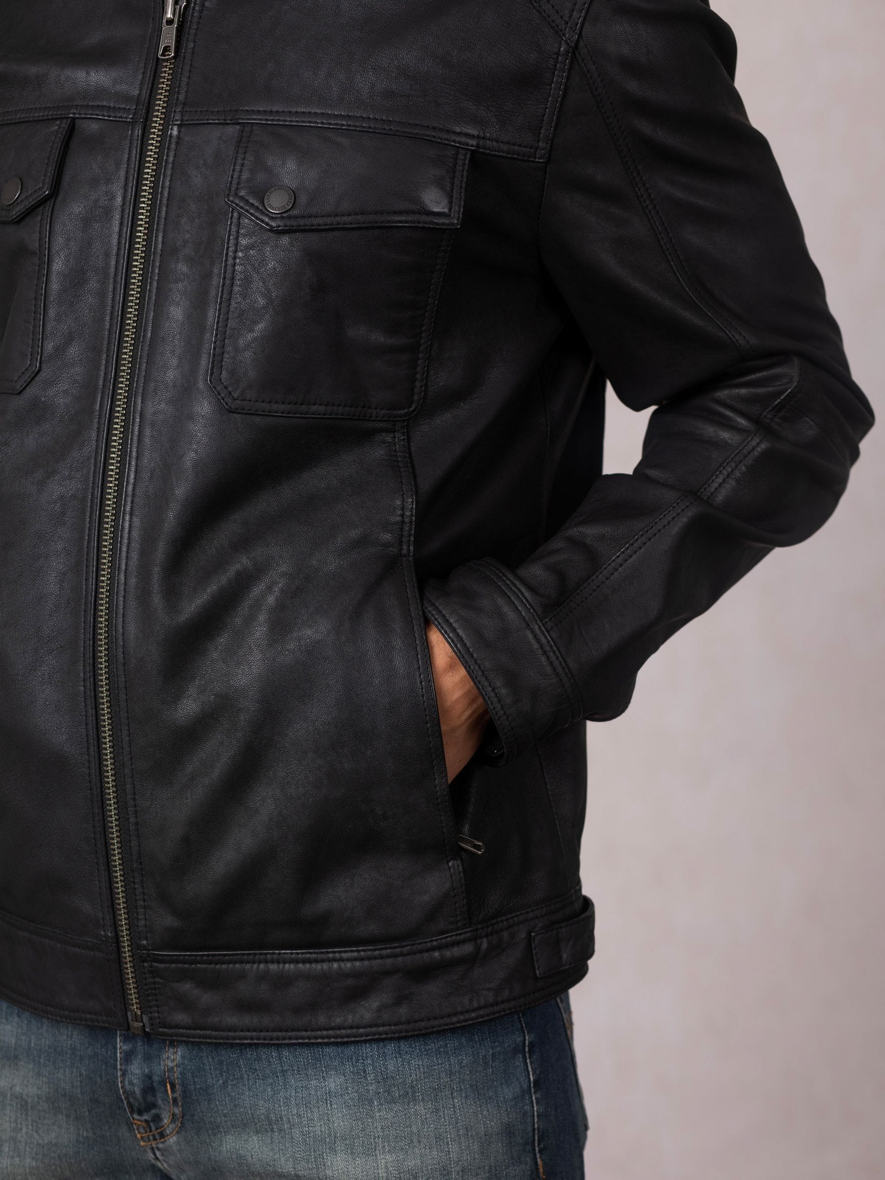 ジャケット・アウター archive coating leather jacket sullen Buy Lakeland Leather Navy Blue Ambleside Hooded Leather Coat from