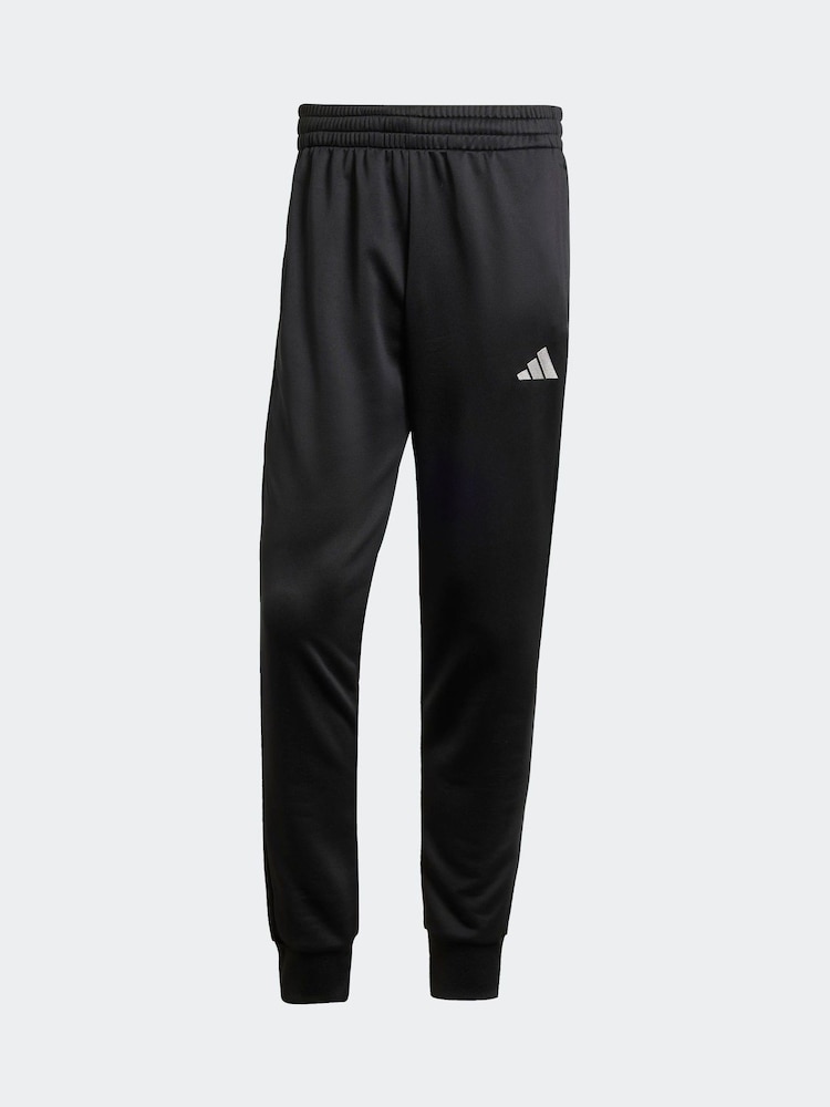 adidas Grey Sportswear 3-Stripes Fleece Tracksuit - Image 12 of 12
