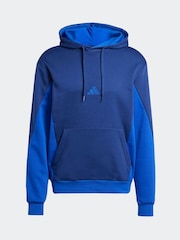 أزرق - adidas Sportswear Fleece Colorblock Hooded Tracksuit - صورة 6 من 7