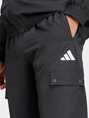 adidas Black Sportswear Woven Cargo Tracksuit - Image 5 of 8