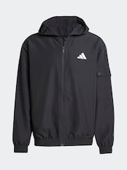 adidas Black Sportswear Woven Cargo Tracksuit - Image 7 of 8