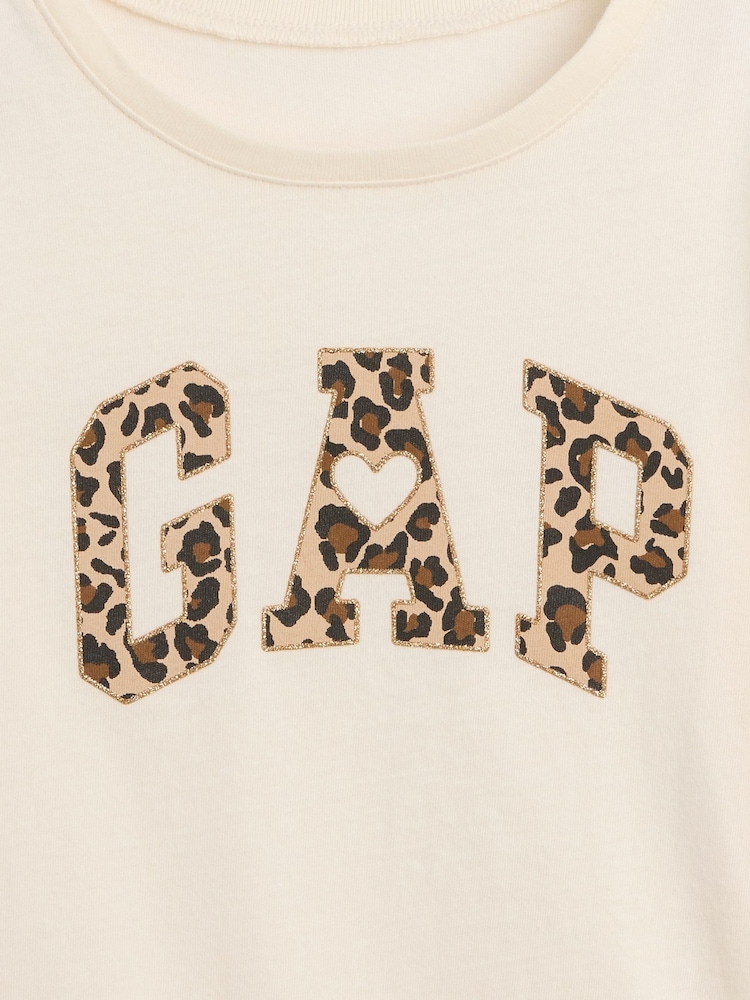 Gap Cream Leopard Graphic Long Sleeve T-Shirt (6mths-5yrs) - Image 3 of 3 Gap Cream Leopard Graphic Long Sleeve T-Shirt (6mths-5yrs) - Image 3 of 3