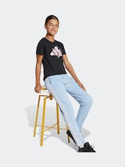 Negro - adidas Flower Print Training Graphic T-Shirt - Imagen 3 de 6