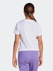 Blanco - adidas Flower Print Training Graphic T-Shirt - Imagen 2 de 13