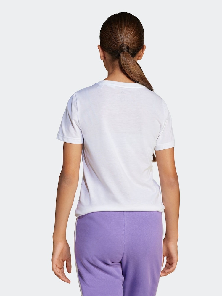 Blanco - adidas Flower Print Training Graphic T-Shirt - Imagen 2 de 13
