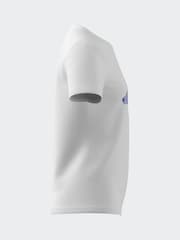 Blanco - adidas Flower Print Training Graphic T-Shirt - Imagen 8 de 13