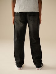 Washed Black Loose Fit Stretch Jeans (3-17yrs) - Image 3 of 8
